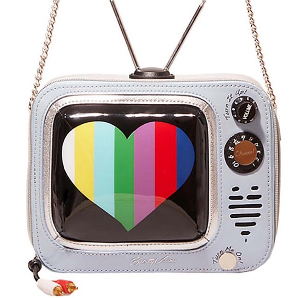 betsey johnson tv purse